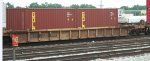 DTTX 430061 and two containers